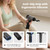 BOB AND BRAD T2 Massage Gun, Deep Tissue Percussion Muscle Massage Gun for Back and Neck, Upgraded 4000 mah Battery, HSA Handheld Electric Back Massager for Athletes Pain Relief FSA Eligible