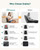 Snailax Back Massager with Heat – 3D Shiatsu Massage Pillow for Neck & Back, Fixed Kneading Nodes, Chair & Sofa Use, Gift for Mom, Dad, Women & Men