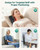 Snailax Back Massager with Heat – 3D Shiatsu Massage Pillow for Neck & Back, Fixed Kneading Nodes, Chair & Sofa Use, Gift for Mom, Dad, Women & Men