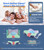 Ultra Pain Relief Cooling Pillow for Neck Support, Adjustable Cervical Pillow Cozy Sleeping, Odorless Ergonomic Contour Memory Foam Pillows, Orthopedic Bed Pillow for Side Back Stomach Sleeper