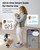 Ovutek Smart Body Fat Scale with 14 Body Composition Metrics Including BMI, Muscle Mass, Weight Bathroom Scale with Color-Changing, Fitness App - Flash White
