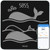 Vitafit FSA&HSA 660lb Weight Scale, Accuracy 0.1lb by Our Professional Scale Factory Since 2001,Smart Digital Scale for Body Weight BMI via APP, 8mm Non-Slip Tempered Glass 12.4" x 12.4",3*AAA, Black