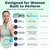Body Wipes for Women, Extra Moist No Rinse Bathing Wipes - 50 XL Shower Cloths + 4 Travel Bath Sheets -10"x11.5" After Gym & Post Workout Deodorant, Disposable Washcloths, Womens Hygiene Essentials