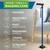 HONEYBULL Walking Cane for Men & Women Foldable, Adjustable, Heavy Duty, Free Standing, All Terrain, Collapsible Walking Sticks for Seniors & Adults (Blue)