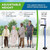 HONEYBULL Walking Cane for Men & Women Foldable, Adjustable, Heavy Duty, Free Standing, All Terrain, Collapsible Walking Sticks for Seniors & Adults (Blue)
