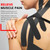 16 Rolls Kinesiology Tape, 2 inch x 16.4 Feet Waterproof Athletic Tape, Uncut Kinetic Tape, Elastic Muscle Tape, Sports Tape, Knee Tape for Exercise and Daily Use - Black