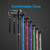 REHAND Walking Cane - Foldable, Adjustable, Collapsible Walking Canes for Men & Women, Heavy Duty All Terrain Tip, with Travel Bag | Walking Sticks for Seniors & Adults [Passion Red]