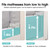 NUTIKAS Baby Bed Rail Guard for Toddlers - 78" Toddler Bed Rails for Twin, Full, Queen, King Bunk Size Bed Swing Down Bedrail Extral Tall Child Safety Side Railing Guards for Kids White