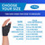 Comfort Cool CMC Thumb Brace – Restriction Splint for Arthritis & Tendinitis Relief | Breathable Neoprene with Supportive Thumb Strap - Beige, Left Hand, Medium (7 to 8 inches) | NC79584