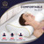Royal Therapy Memory Foam Pillow, Queen Neck Pain Relief, Contour Cervical Pillow, for Neck and Shoulder Pain, Side, Back and Stomach Sleeper, 24x14x5 inches