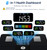 GE Scale for Body Weight, Body Fat, BMI, Muscle Mass, Smart Bathroom Scales with 14 Body Composition Metrics with Large Display, Accurate Bluetooth Weighing Machine with Fitness App, 400 lbs, Black