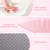 AUVON Innovative Donut Pillow Hemorrhoids Scientific Center Hole and Tailbone Cutout, Orthopedic Pain Relief Donut Seat Cushion for Coccyx, Sciatica, After Surgery Sitting Relief
