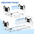 Bed Rails for Elderly Adults Safety - ASTM Approved 2026 Upgrade Adjustable Bed Cane with Non-Slip Ergonomic Handle & Storage Pocket, Bed Railings for Seniors Load 380 LBS, Tool-Free, Model BM03-1