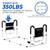 Bed Rails for Elderly Adults Safety - ASTM Approved 2026 Upgrade Adjustable Bed Cane with Non-Slip Ergonomic Handle & Storage Pocket, Bed Railings for Seniors Load 380 LBS, Tool-Free, Model BM03-1