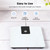 GE Bathroom Scale for Body Weight, Digital Weight Scales 500lb Heavy Duty Measuring Device for People Accurate BMI Weighing Machine with Bluetooth, White