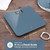 Greater Goods AccuCheck Digital Scale for Body Weight - Accurate Digital Bathroom Scale with High-Precision Sensors, Large Easy-to-Read Backlit Display, 400 lb Capacity, Auto Step-On (Stone Blue)