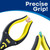 RMS 2-Pack 32 Inch Extra Long Grabber Reacher with Rotating Jaw - Mobility Aid Reaching Assist Tool (Yellow)