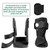 Jewlri Air Walking Boot, Fracture Boot Short Walker Protection Fits Left or Right Foot Ankle Support for Injuries Fractures Sprains Black S