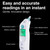 Braun ThermoScan 6 Ear Thermometer with Color-Coded Digital Display, ExacTemp Stability Indicator, Baby and Infant Friendly, No. 1 Brand Recommended by Pediatricians, IRT6515