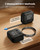 RENPHO Smart Body Measuring Tape, Rechargeable Tape Measure with LED Display, Measuring Tape for Body Measurements with App for Weight Loss & Fitness Shape, Retractable, 60in /150cm, Black