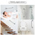 2 Pack 24 Inch Grab Bars for Bathtubs and Showers, Anti Slip Shower Grab Bars Stainless Steel Shower Handle Toilet Handicap Elderly Senior Assist Bathroom Saft Handle