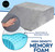 Leg Elevation Pillow - Memory Foam Leg Elevating Pillow | Leg Rest Wedge - Leg Pillow Elevation Blood Circulation | Relieves and Recovers Foot & Ankle Injuries | Foot Elevation Pillows for Swelling