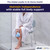 Drive Medical Shower Chair with Back - Adjustable Bathroom Bench - Suction Feet - Lightweight Durable Construction - Comfortable Contoured Seat - Grey