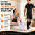 Doc Miller Open Toe Compression Socks, 20-30 mmHg, Toeless Compression Sleeves for Legs, Knee High Stockings for Shin Splints, Varicose Veins, Travel, Calf Support & Muscle Recovery, Men & Women, Pair