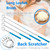 7PC Hip Kit For Seniors Total Hip Replacement Prime, Hip Replacement Kit After Surgery, Hip Replacement Recovery Kit With Grabber,Sock Aid,Leg Lifter,Dressing Stick,Shoehorn,Back Scratcher,Bath Loofah