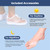 Pwithze Bunion Corrector for Women Men Big Toe,Adjustable Knob Bunion Corrector for Bunions Relief,Bunioning Fix with Bunioned Silicone Pad,Suitable for Left and Right Feet(2PCS)