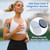 KingPavonini Wireless TENS Unit, Muscle Stimulator for Pain Relief, Portable Rechargeable TENS EMS Machine, LED Screen, Remote, Dual Channel 6 Modes 16 Intensity Massager, Charging Case (Blue)