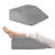 Bedluxe Leg Elevation Pillows, Leg Pillows for Sleeping, Cooling Gel Memory Foam Top, Wedge Pillow for Legs, Leg Wedges for Circulation, Swelling, After Surgery - Removable Cover (10 Inch, Grey)
