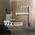 Moen 8730 Bathroom Safety 30-Inch Stainless Steel Bathroom Grab Bar with Concealed Screws, Stainless