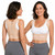 Fit Geno Invisilite Posture Corrector for Women, Adjustable Back Brace for Hunchback Slouching, Upper Back Neck Shoulder Pain Relief, Lightweight Discreet Under Clothes, Small/Medium