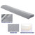 HOMBYS Wedge Pillow Headboard for Bed Gap,Foldable Bed Wedge Gap Filler Queen Size,Matterss Gap Filler,Multi Functional Bed Crack Pillow, Fill The Gap (0-7") Between Your Headboard and Mattress