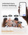 RENPHO Scale for Body Weight, Smart Scale with BMI, Body Fat, Muscle Mass, Bluetooth, 13 Metrics with Large Display, Support App Connection, Black, Elis 2X