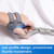 Velpeau CMC Thumb Brace for Osteoarthritis - with Shape-memory Restriction Splint, CMC Joint Stabilizer, Basal Thumb Arthritis Pain Relief and Support for Women and Men (Blue, Right Hand, Medium)