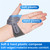Velpeau CMC Thumb Brace for Osteoarthritis - with Shape-memory Restriction Splint, CMC Joint Stabilizer, Basal Thumb Arthritis Pain Relief and Support for Women and Men (Blue, Right Hand, Medium)