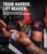 Iron Bull Strength Knee Sleeves 7mm (1 Pair) - Compression Brace & Knee Sleeve For Weightlifting, Powerlifting & Cross Training - Knee Support for Squats - Men & Women (Large/Red)