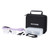YOCTOSUN Headset Magnifier Glass with 3 LED Lights, Storage Case, Head Strap and 5 Detachable Lenses 0.75X,1.25X,2.0X,3.0X 4.0X, Magnifying Glasses for Close Work, Jewelry, Hobby, Crafts