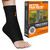 Incrediwear Ankle Sleeve – Infrared Ankle Brace for Women and Men to Support Pain Relief, Swelling, Plantar Fasciitis, Sprains, Achilles, Arthritis (Black, Large)