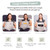 MOYOAMA 2 Pcs Hysterectomy Pillow Set - Incl 1 Gel Pack for Soothing Relief - Hysterectomy Recovery Must Haves After C Section,Post Surgery Pillow,Abdominal Surgery Recovery Pillow,Hysterectomy Gifts