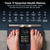 Wyze Smart Scale BodyScan with Handle, 8-Electrode Body Composition Scale for Body Weight, BMI, Body Fat, Muscle Mass, Segmental Analysis, 400 lbs, Black
