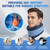 Ice Silk Neck Brace,Neck Brace Cervical Collar,Neck Support Brace for Sleeping Soft,Breathable Cervical Collar for Pain Relief/Posture Correction,Travel, Workers & Neck Injury Recovery for Women & Men