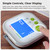 Greater Goods Upper Arm Blood Pressure Monitor for Home Use – Automatic One-Touch BP Machine, Wide-Range Cuff (8.7”–16.5”), Large Backlit Display, 2-User Memory, Complete Kit