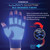 Copper Fit Mobilizer Hand Compression Gloves: Arthritis, Joint Swelling, Tendonitis, Sport - For Men and Women (Charcoal, Large/X-Large)