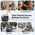 OTC Hearing Aids for Seniors & Adults, Hearing Aids with Noise Cancelling and 5-Level Volume Control, Hearing Amplifier with Ergonomic Comfort Fit，Easy to Use and Delivers Clear Sound