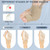 KTSAY 2PCS Bunion Corrector for Women & Men, Big Toe Straightener with Splint & Pads, Comfortable & Breathable for Day/Night Support, Hallux Valgus Pain Relief Non-Slip Socks (1, Black)