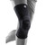 Bauerfeind Sports Knee Support - Knee Brace for Pain Relief and Stabilization - Patellar Knee Pad for Enhanced Support - Targeted Compression - Lightweight & Durable (All Black, XL)
