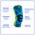 Bauerfeind Sports Knee Support - Knee Brace for Pain Relief and Stabilization - Patellar Knee Pad for Enhanced Support - Targeted Compression - Lightweight & Durable (All Black, XL)